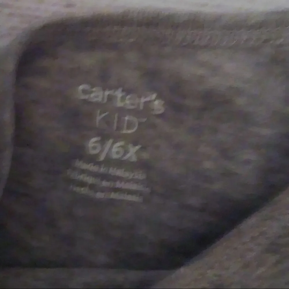 Carter's Girls Graphic  Short Sleeve Part Unicorn Tee Sz 6/6x